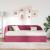 Cadru de pat colțar cu saltea cu headboard 2 pcs Roșu Catifea GartenMobel Dekor