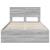 Cadru de pat cu sertar Gri Sonoma 120 x 190 cm Lemn Ingineresc GartenMobel Dekor