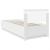 Cadru de pat cu headboard Alb 75 x 190 cm Lemn compozit GartenMobel Dekor