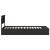 Cadru de pat cu raft Manual Negru 90 x 190 cm Lemn compozit GartenMobel Dekor