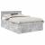 Cadru de pat Gri din beton 150 x 200 cm Lemn compozit GartenMobel Dekor