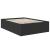 Cadru de pat cu headboard Negru 140 x 200 cm Lemn compozit GartenMobel Dekor