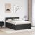 Cadru de pat cu headboard Negru 140 x 200 cm Lemn compozit GartenMobel Dekor