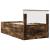 Cadru de pat Stejar fumuriu 75 x 190 cm Lemn compozit GartenMobel Dekor