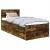Cadru de pat Stejar fumuriu 75 x 190 cm Lemn compozit GartenMobel Dekor
