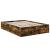 Cadru de pat Stejar fumuriu 150 x 200 cm Lemn compozit GartenMobel Dekor