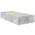Cadru de pat Gri din beton 120 x 200 cm Lemn compozit GartenMobel Dekor