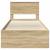 Cadru de pat Stejar Sonoma 90 x 190 cm Lemn compozit GartenMobel Dekor