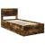 Cadru de pat Stejar fumuriu 90 x 200 cm Lemn compozit GartenMobel Dekor