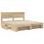Cadru de pat Stejar Sonoma 180 x 200 cm Lemn compozit GartenMobel Dekor