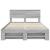 Cadru de pat cu headboard Gri Sonoma 160 x 200 cm Lemn compozit GartenMobel Dekor