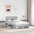 Cadru de pat cu headboard Gri Sonoma 120 x 200 cm Lemn compozit GartenMobel Dekor