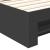 Cadru de pat cu headboard Negru 80 x 200 cm Lemn compozit GartenMobel Dekor