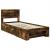 Cadru de pat Stejar fumuriu 80 x 200 cm Lemn compozit GartenMobel Dekor