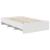 Cadru de pat cu headboard Alb 120 x 123 cm Lemn compozit GartenMobel Dekor