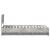 Cadru de pat Gri din beton 90 x 200 cm Lemn compozit GartenMobel Dekor