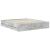 Cadru de pat Gri din beton 180 x 200 cm Lemn Ingineresc GartenMobel Dekor