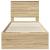 Cadru de pat Stejar Sonoma 90 x 190 cm Lemn Ingineresc GartenMobel Dekor