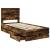Cadru de pat Stejar fumuriu 75 x 190 cm Lemn Ingineresc GartenMobel Dekor