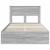 Cadru de pat cu sertar Gri Sonoma 120 x 190 cm Lemn Ingineresc GartenMobel Dekor