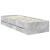 Cadru de pat Gri din beton 75 x 190 cm Lemn Ingineresc GartenMobel Dekor