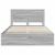 Cadru de pat cu sertar Gri Sonoma 150 x 200 cm Lemn Ingineresc GartenMobel Dekor
