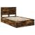 Cadru de pat Stejar fumuriu 120 x 190 cm Lemn Ingineresc GartenMobel Dekor