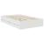 Cadru de pat cu sertar Alb 120 x 200 cm Lemn Ingineresc GartenMobel Dekor