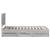 Cadru de pat cu sertar Gri Sonoma 75 x 190 cm Lemn Ingineresc GartenMobel Dekor