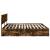 Cadru de pat Stejar fumuriu 200 x 200 cm Lemn Ingineresc GartenMobel Dekor