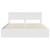 Cadru de pat cu sertar Alb 180 x 200 cm Lemn Ingineresc GartenMobel Dekor
