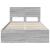 Cadru de pat cu sertar Gri Sonoma 120 x 190 cm Lemn Ingineresc GartenMobel Dekor