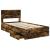 Cadru de pat Stejar fumuriu 100 x 200 cm Lemn Ingineresc GartenMobel Dekor