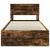 Cadru de pat Stejar fumuriu 100 x 200 cm Lemn Ingineresc GartenMobel Dekor