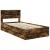Cadru de pat Stejar fumuriu 100 x 200 cm Lemn Ingineresc GartenMobel Dekor