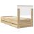 Cadru de pat Stejar Sonoma 75 x 190 cm Lemn Ingineresc GartenMobel Dekor