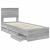 Cadru de pat cu sertar Gri Sonoma 75 x 190 cm Lemn Ingineresc GartenMobel Dekor