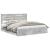 Cadru de pat Gri din beton 180 x 200 cm Lemn Ingineresc GartenMobel Dekor