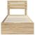Cadru de pat Stejar Sonoma 100 x 200 cm Lemn Ingineresc GartenMobel Dekor