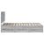 Cadru de pat cu sertar Gri Sonoma 120 x 190 cm Lemn Ingineresc GartenMobel Dekor