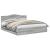 Cadru de pat cu sertar Gri Sonoma 200 x 200 cm Lemn Ingineresc GartenMobel Dekor