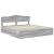 Cadru de pat cu sertar Gri Sonoma 180 x 200 cm Lemn Ingineresc GartenMobel Dekor