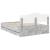 Cadru de pat Gri din beton 160 x 200 cm Lemn Ingineresc GartenMobel Dekor