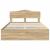 Cadru de pat Stejar Sonoma 150 x 200 cm Lemn Ingineresc GartenMobel Dekor