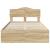 Cadru de pat Stejar Sonoma 120 x 190 cm Lemn Ingineresc GartenMobel Dekor