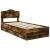 Cadru de pat Stejar fumuriu 100 x 200 cm Lemn Ingineresc GartenMobel Dekor
