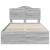 Cadru de pat cu sertar Gri Sonoma 120 x 190 cm Lemn Ingineresc GartenMobel Dekor