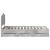 Cadru de pat Gri din beton 90 x 190 cm Lemn Ingineresc GartenMobel Dekor