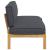 Set de canapea Antracit 120 x 80 x 69 cm Lemn Solid de Acacia GartenMobel Dekor