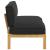 Set de canapea Negru 120 x 80 x 69 cm Lemn Solid de Acacia GartenMobel Dekor